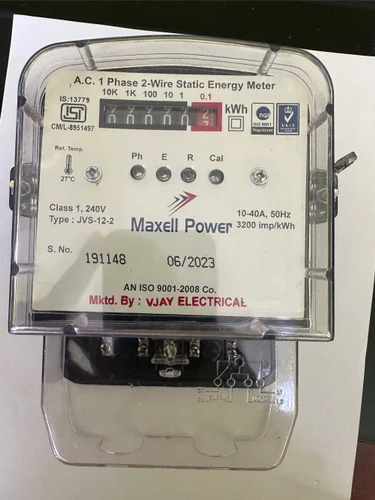 Maxell Power Counter Energy Meter